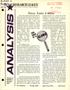 Journal/Magazine/Newsletter: Analysis, Volume 12, Number 2, January 1991