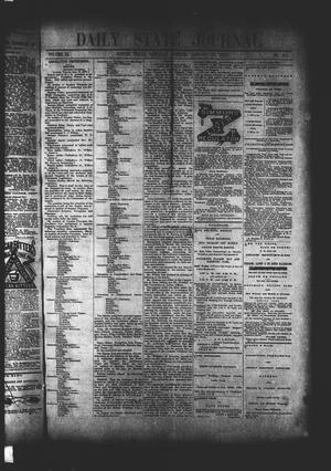 Primary view of object titled 'Daily State Journal. (Austin, Tex.), Vol. 3, No. 301, Ed. 1 Saturday, January 18, 1873'.
