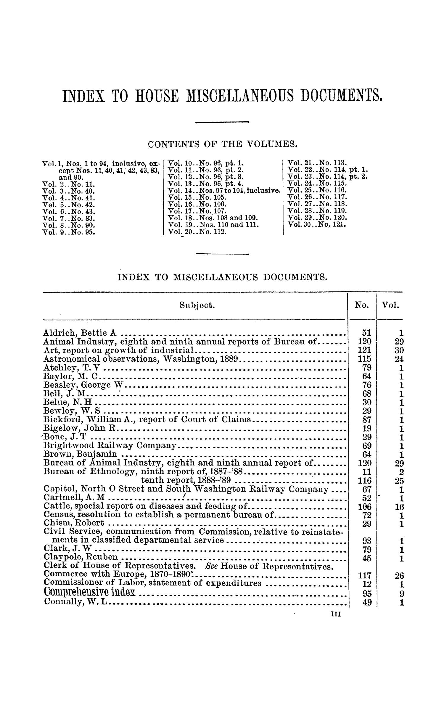 The War of the Rebellion: A Compilation of the Official Records of the Union And Confederate Armies. Series 1, Volume 4.
                                                
                                                    iii
                                                