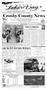 Newspaper: Crosby County News (Ralls, Tex.), Vol. 134, No. 34, Ed. 1 Friday, Sep…