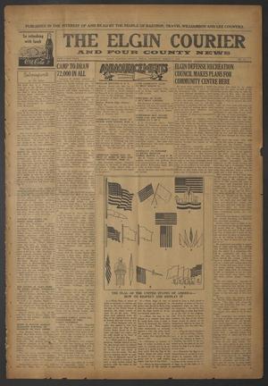 Primary view of object titled 'The Elgin Courier and Four County News (Elgin, Tex.), Vol. 51, No. 49, Ed. 1 Thursday, March 5, 1942'.