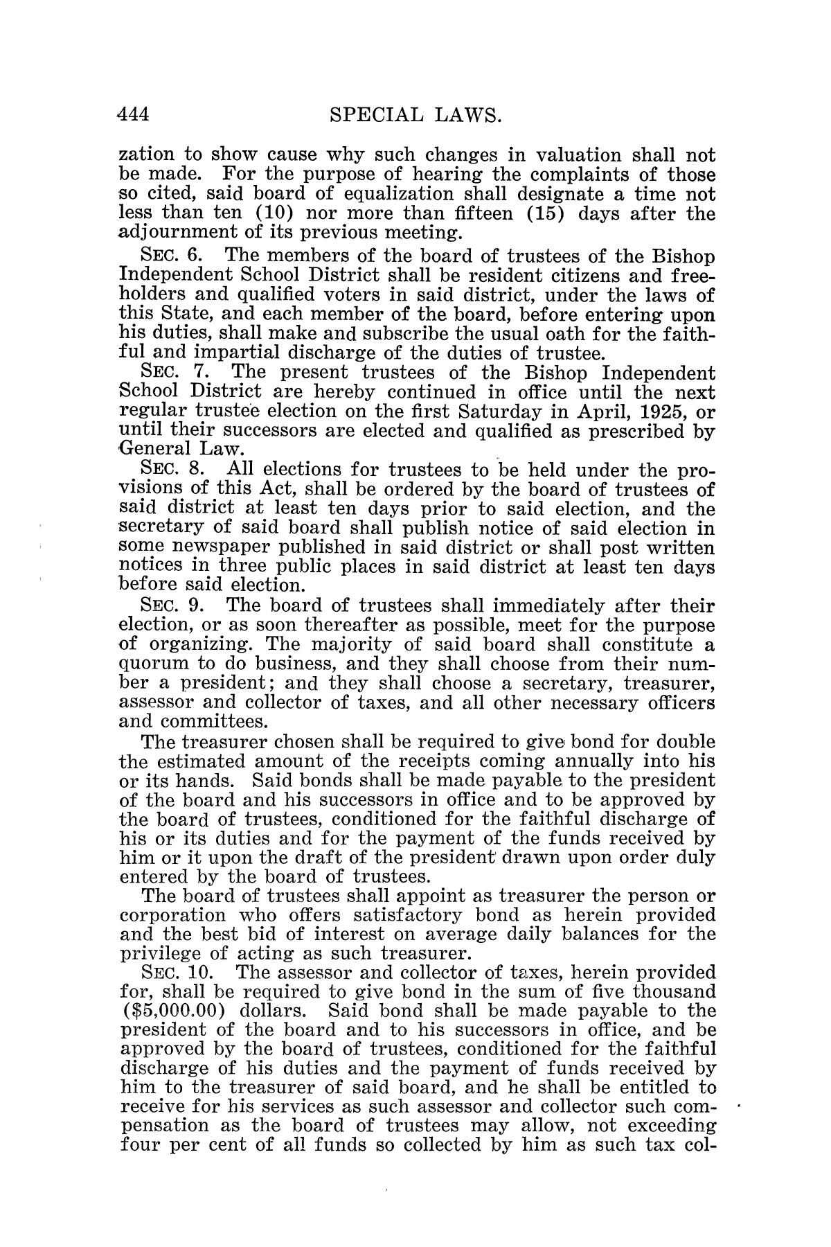 The Laws of Texas, 1925 [Volume 23]
                                                
                                                    [Sequence #]: 456 of 822
                                                