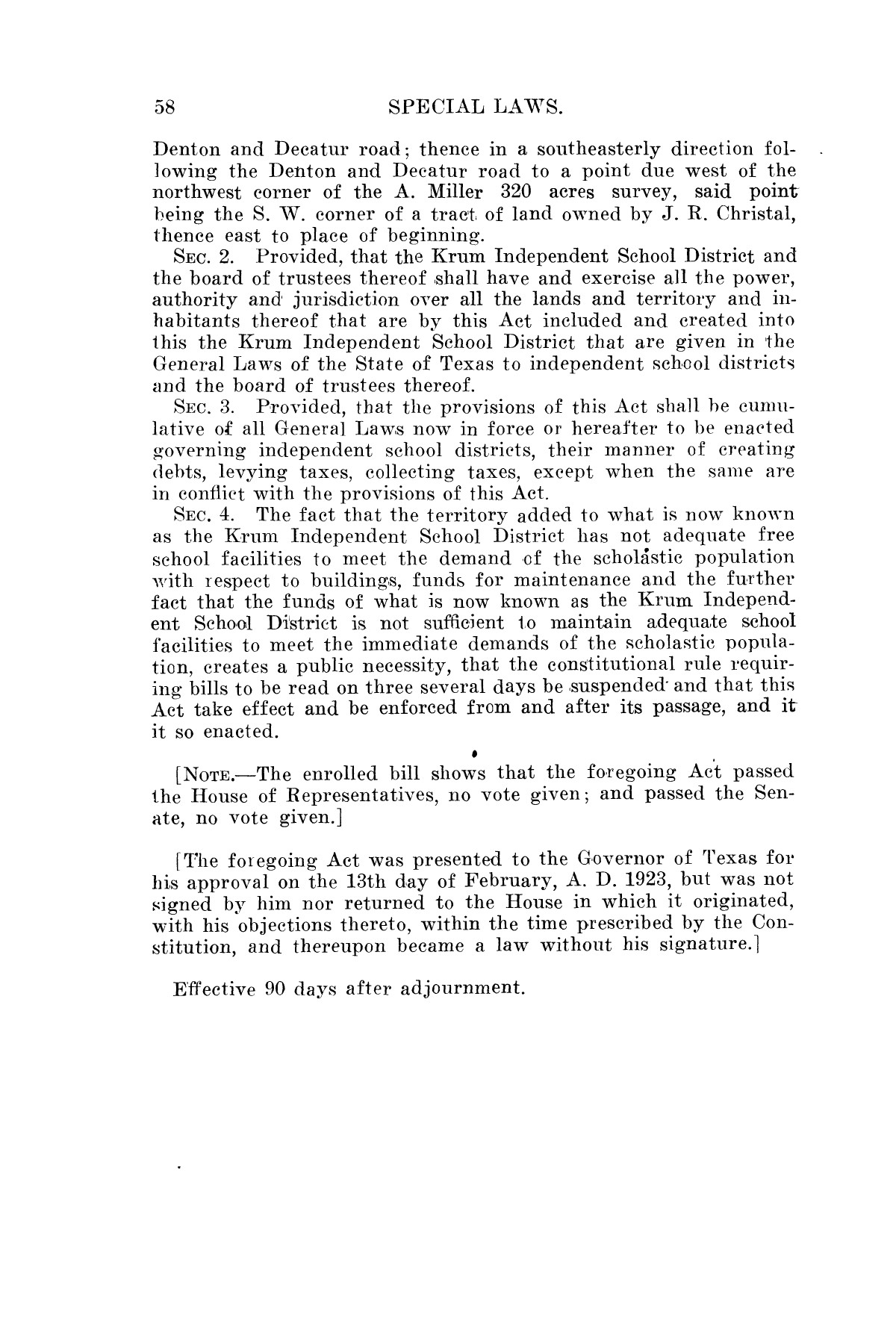 The Laws of Texas, 1923-1925 [Volume 22]
                                                
                                                    [Sequence #]: 68 of 1648
                                                