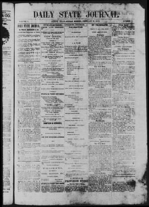 Primary view of object titled 'Daily State Journal. (Austin, Tex.), Vol. 1, No. 7, Ed. 1 Sunday, February 6, 1870'.