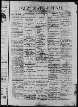 Primary view of object titled 'Daily State Journal. (Austin, Tex.), Vol. 1, No. 11, Ed. 1 Friday, February 11, 1870'.