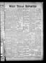Primary view of West Texas Reporter (Graham, Tex.), Vol. 2, No. 35, Ed. 1 Thursday, May 21, 1914