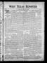 Primary view of West Texas Reporter (Graham, Tex.), Vol. 3, No. 18, Ed. 1 Friday, January 29, 1915