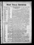 Primary view of West Texas Reporter (Graham, Tex.), Vol. 3, No. 33, Ed. 1 Friday, May 14, 1915