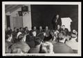 Photograph: [Soldiers Speaking at Kingsbury Plant]
