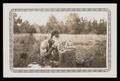 Photograph: [Soldier Shaving Outdoors]