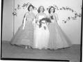 Photograph: [Three Women During Kendall County Fair Pageant]