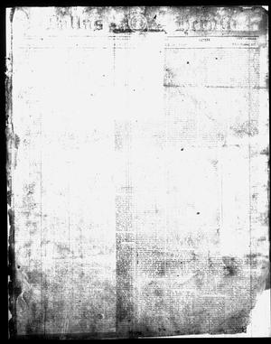 Primary view of object titled 'Dallas Herald. (Dallas, Tex.), Vol. [9], No. [1], Ed. 1 Wednesday, October 10, 1860'.