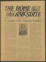 Newspaper: The Home and State (Dallas, Tex.), Vol. 14, No. 14, Ed. 1 Saturday, O…