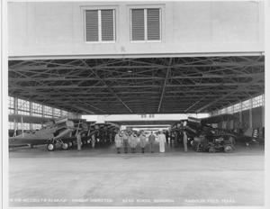 Primary view of object titled 'Hangar Inspection - 32nd School Squadron - Randolph Field'.