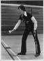 Photograph: Female Student Playing Badminton