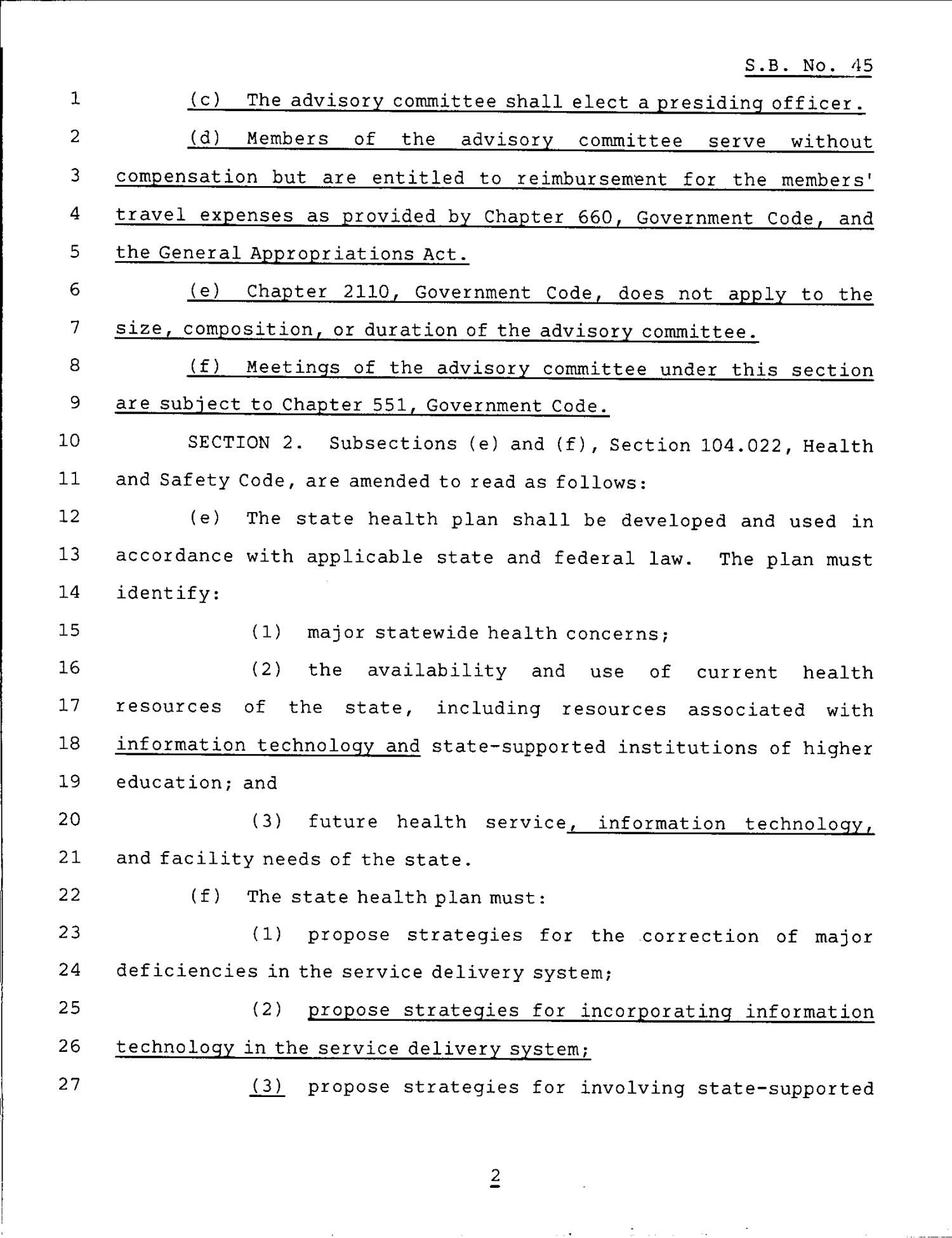 79th Texas Legislature, Regular Session, Senate Bill 45, Chapter 785
                                                
                                                    [Sequence #]: 2 of 3
                                                