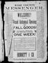 Newspaper: Wise County Messenger. (Decatur, Tex.), No. 390, Ed. 1 Saturday, Sept…