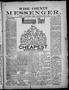 Newspaper: Wise County Messenger. (Decatur, Tex.), No. 418, Ed. 1 Saturday, Apri…