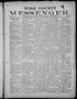 Primary view of Wise County Messenger. (Decatur, Tex.), No. 438, Ed. 1 Saturday, September 2, 1893