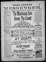 Newspaper: Wise County Messenger. (Decatur, Tex.), No. 447, Ed. 1 Friday, Novemb…