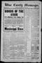 Newspaper: Wise County Messenger. (Decatur, Tex.), Vol. 30, No. 15, Ed. 1 Friday…