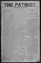 Thumbnail image of item number 1 in: 'The Patriot. (La Grange, Tex.), Vol. 1, No. 31, Ed. 1 Thursday, December 3, 1863'.