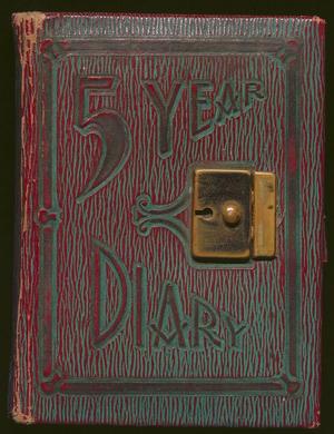 Primary view of object titled '[Diary of Minnie Howard Walker: 1936-1937]'.