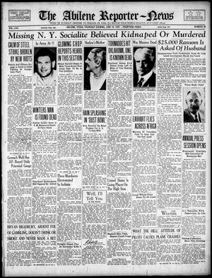 Primary view of object titled 'The Abilene Reporter-News (Abilene, Tex.), Vol. 57, No. 29, Ed. 2 Thursday, June 10, 1937'.