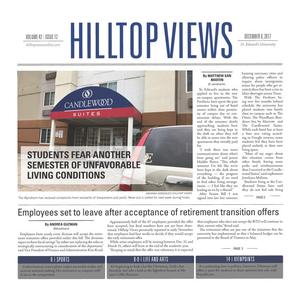 Primary view of object titled 'Hilltop Views (Austin, Tex.), Vol. 42, No. 12, Ed. 1 Wednesday, December 6, 2017'.