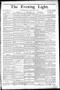 Newspaper: The Evening Light. (San Antonio, Tex.), Vol. 2, No. 45, Ed. 1 Tuesday…