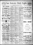 Newspaper: San Antonio Daily Light. (San Antonio, Tex.), Vol. 7, No. 61, Ed. 1 T…