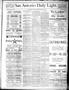 Thumbnail image of item number 1 in: 'San Antonio Daily Light. (San Antonio, Tex.), Vol. 7, No. 72, Ed. 1 Tuesday, April 26, 1887'.
