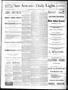 Newspaper: San Antonio Daily Light. (San Antonio, Tex.), Vol. 7, No. 123, Ed. 1 …