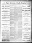 Newspaper: San Antonio Daily Light. (San Antonio, Tex.), Vol. 7, No. 151, Ed. 1 …