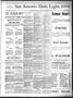 Newspaper: San Antonio Daily Light. (San Antonio, Tex.), Vol. 7, No. 188, Ed. 1 …