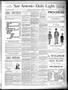 Newspaper: San Antonio Daily Light. (San Antonio, Tex.), Vol. 7, No. 235, Ed. 1 …