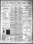 Newspaper: San Antonio Daily Light. (San Antonio, Tex.), Vol. 7, No. 299, Ed. 1 …
