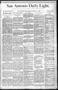 Newspaper: San Antonio Daily Light. (San Antonio, Tex.), Vol. 8, No. 52, Ed. 1 M…