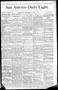 Newspaper: San Antonio Daily Light. (San Antonio, Tex.), Vol. 8, No. 130, Ed. 1 …
