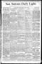 Newspaper: San Antonio Daily Light. (San Antonio, Tex.), Vol. 8, No. 147, Ed. 1 …