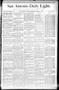 Newspaper: San Antonio Daily Light. (San Antonio, Tex.), Vol. 8, No. 149, Ed. 1 …