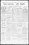 Newspaper: San Antonio Daily Light. (San Antonio, Tex.), Vol. 9, No. 23, Ed. 1 F…