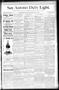 Newspaper: San Antonio Daily Light. (San Antonio, Tex.), Vol. 9, No. 111, Ed. 1 …