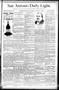 Newspaper: San Antonio Daily Light. (San Antonio, Tex.), Vol. 9, No. 188, Ed. 1 …