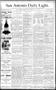 Newspaper: San Antonio Daily Light. (San Antonio, Tex.), Vol. 10, No. 26, Ed. 1 …