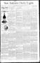 Thumbnail image of item number 1 in: 'San Antonio Daily Light. (San Antonio, Tex.), Vol. 10, No. 117, Ed. 1 Monday, June 9, 1890'.