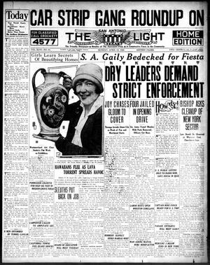 Primary view of object titled 'The San Antonio Light (San Antonio, Tex.), Vol. 46, No. 91, Ed. 1 Monday, April 19, 1926'.