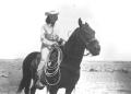 Primary view of [Madge McCormick Smith on Horse]