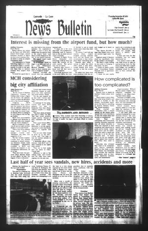 Primary view of object titled 'News Bulletin (Castroville, Tex.), Vol. 41, No. 52, Ed. 1 Thursday, December 28, 2000'.