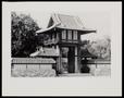 Photograph: [Entrance to Japanese Garden]